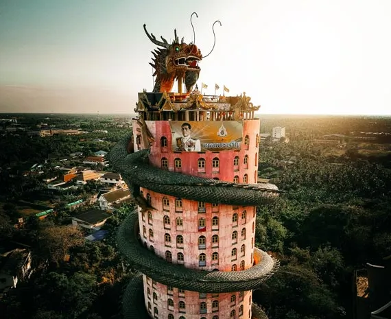 Wat Samphran Dragon Temple